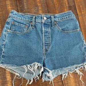Levi's Classic Blue Jean Shorts